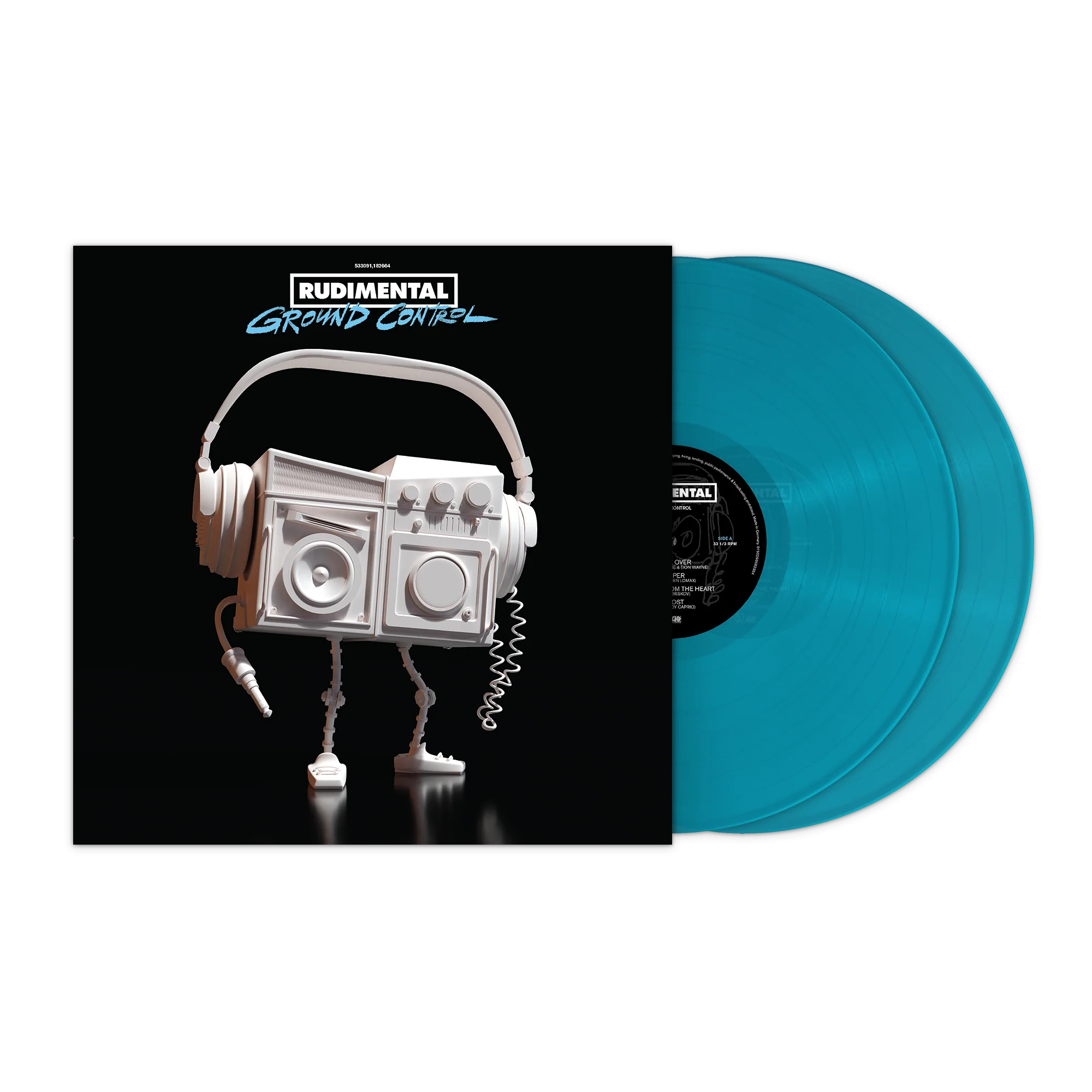 Ground Control Transparent Blue Double Vinyl