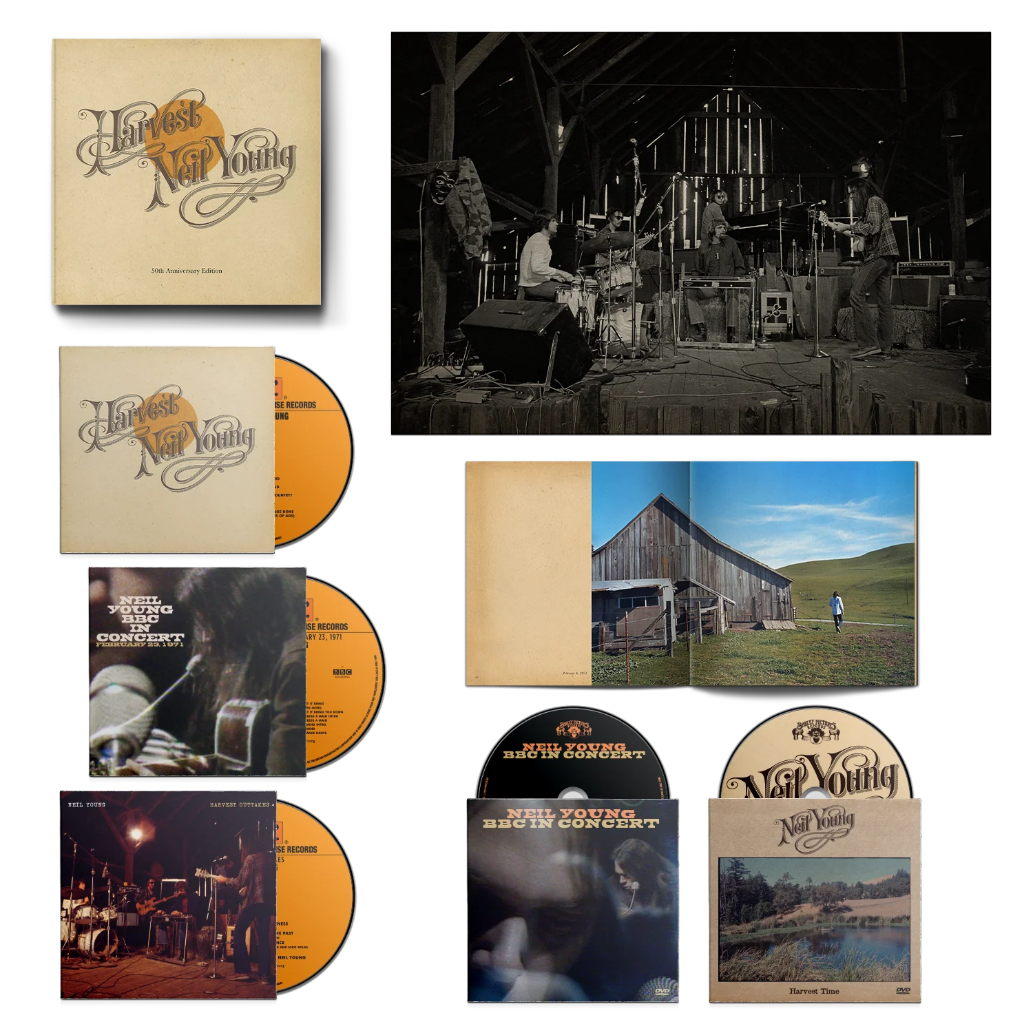 Harvest: 50th Anniversary Edition 3CD/2DVD