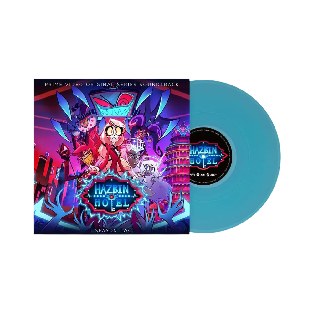 Hazbin Hotel: Season Two (Original Soundtrack) VoxTek Blue Clear Vinyl