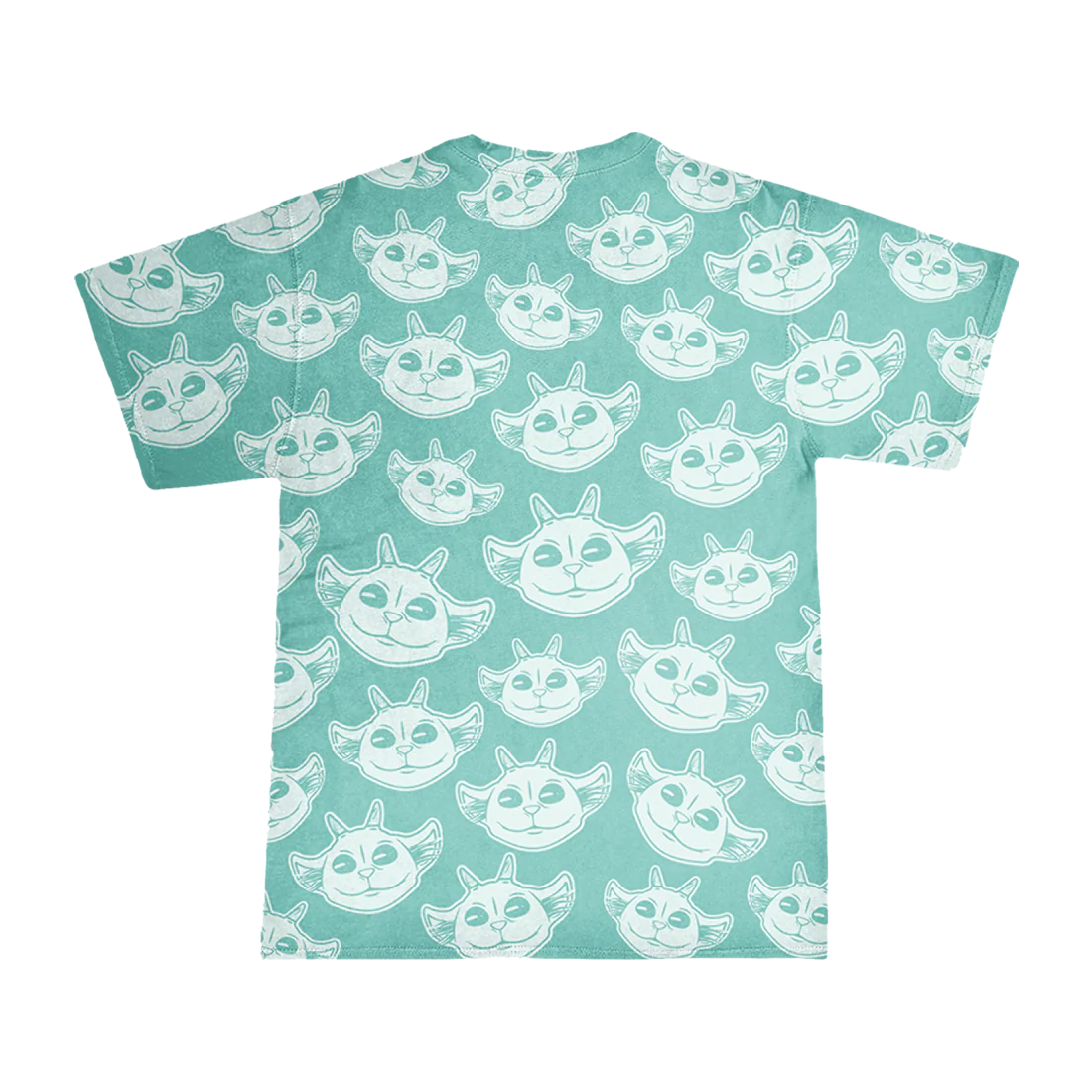 Heads All Over Holiday T-Shirt - Image 3