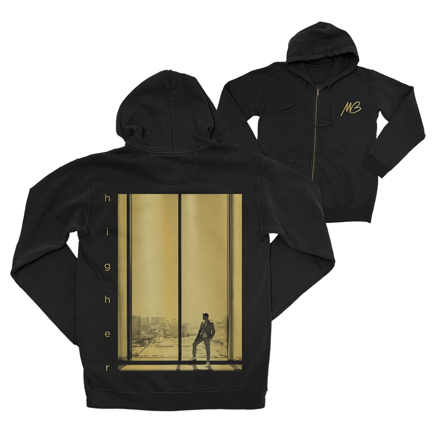 Higher Album Cover Hoodie