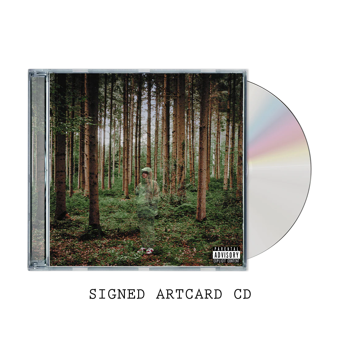 I Love You, I’m Trying (CD) signed artcard