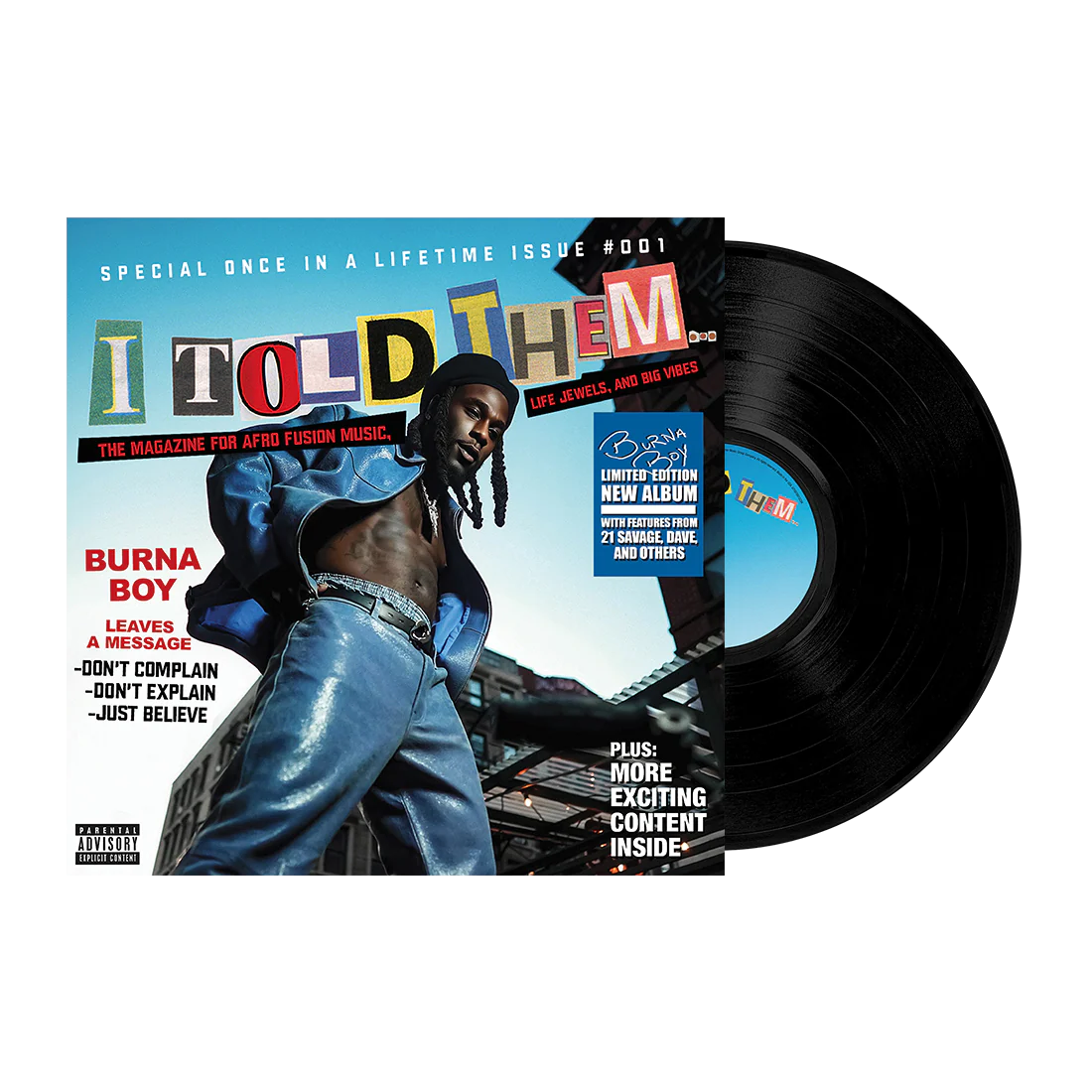 I Told Them... Vinyl