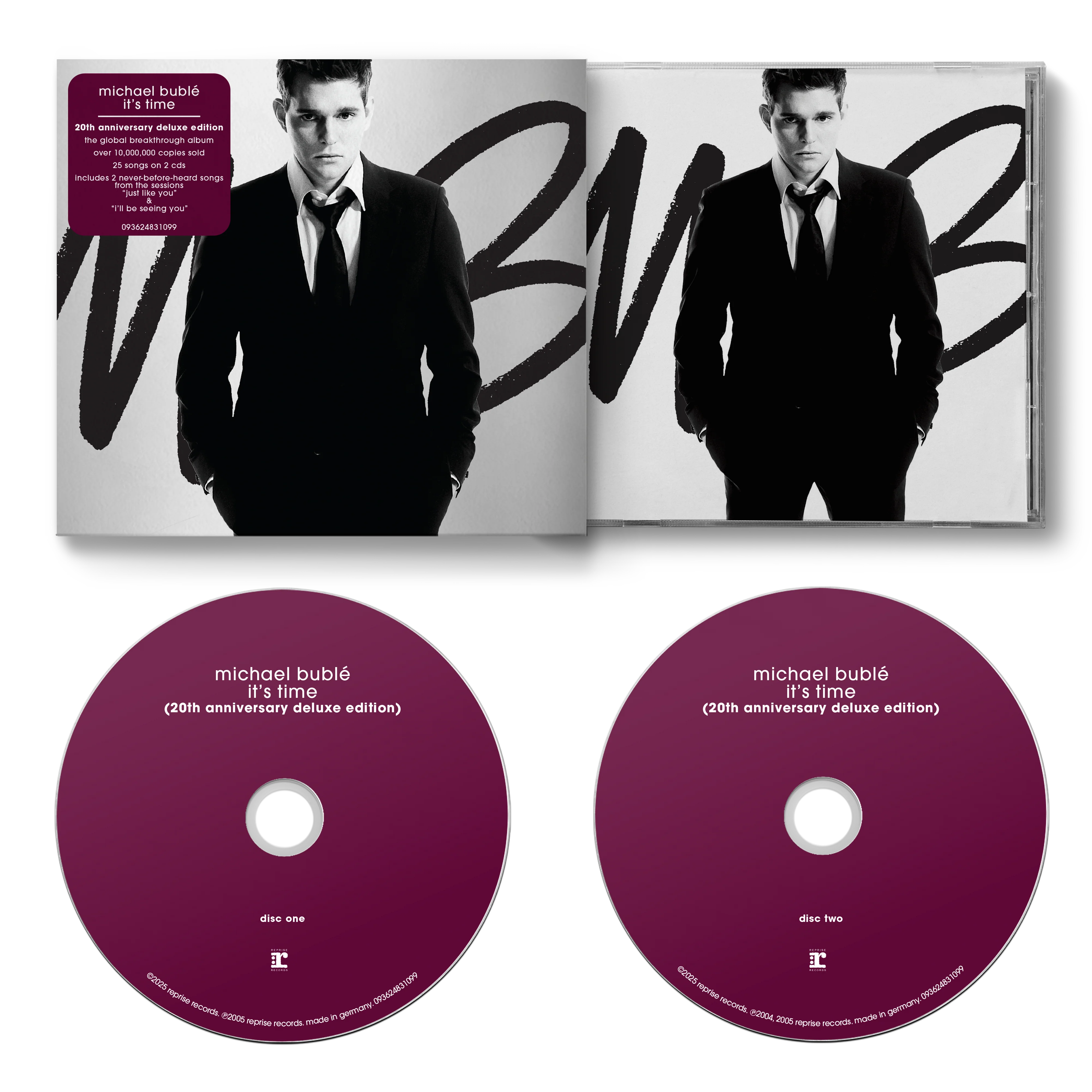 It's Time (20th Anniversary Deluxe Edition) 2CD