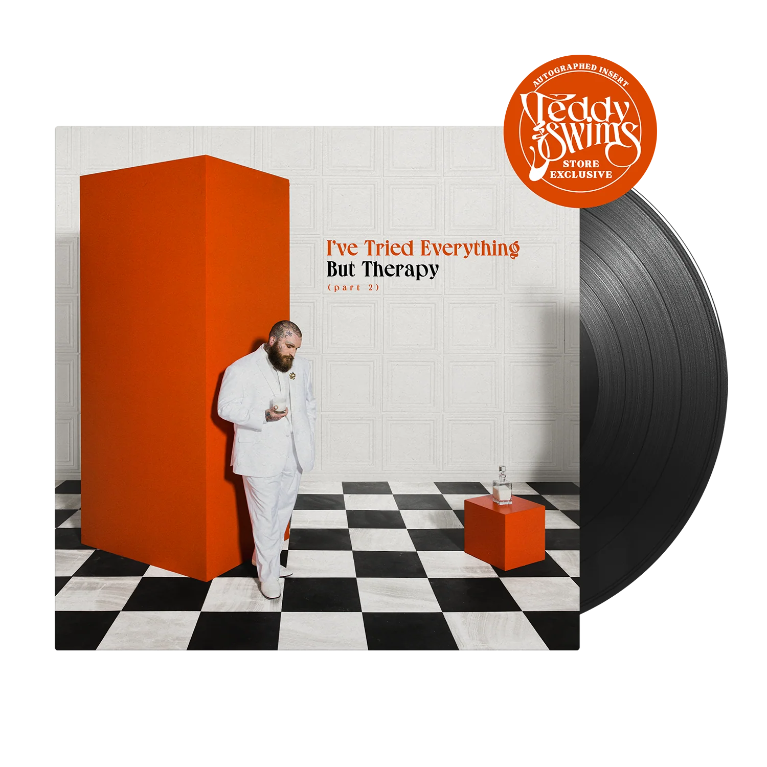 I've Tried Everything But Therapy (Part 2) Signed Black Vinyl LP