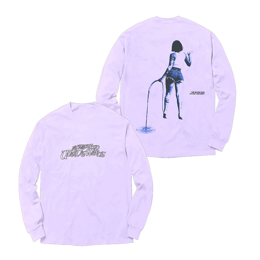 IWGUIW Album Cover (Lavender) Long Sleeve