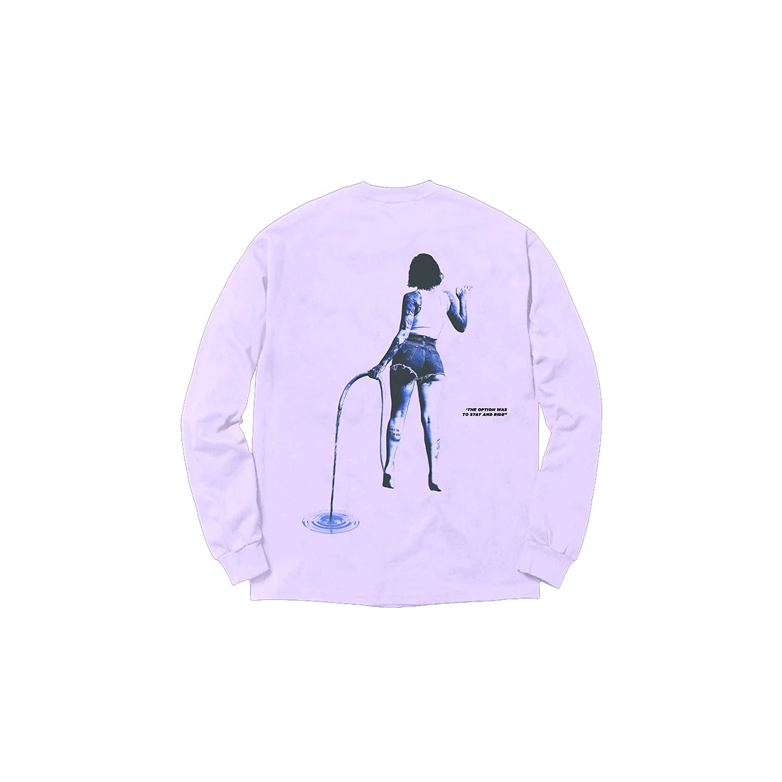 IWGUIW Album Cover (Lavender) Long Sleeve - Image 2