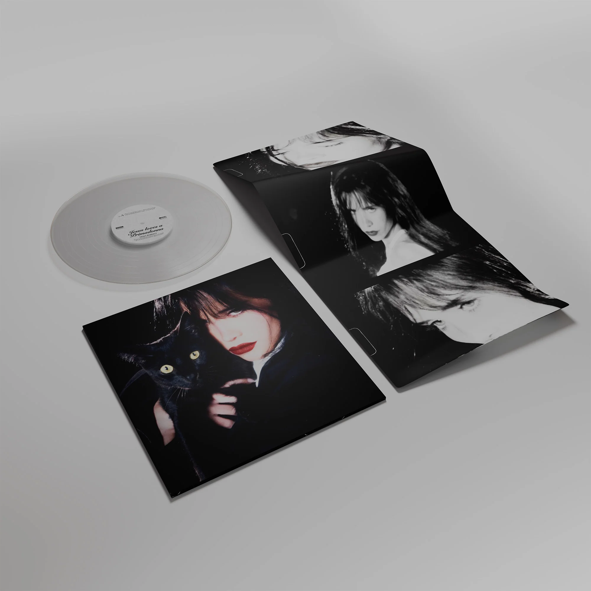 Jesus loves a primadonna Crystal Clear Vinyl LP - Image 3