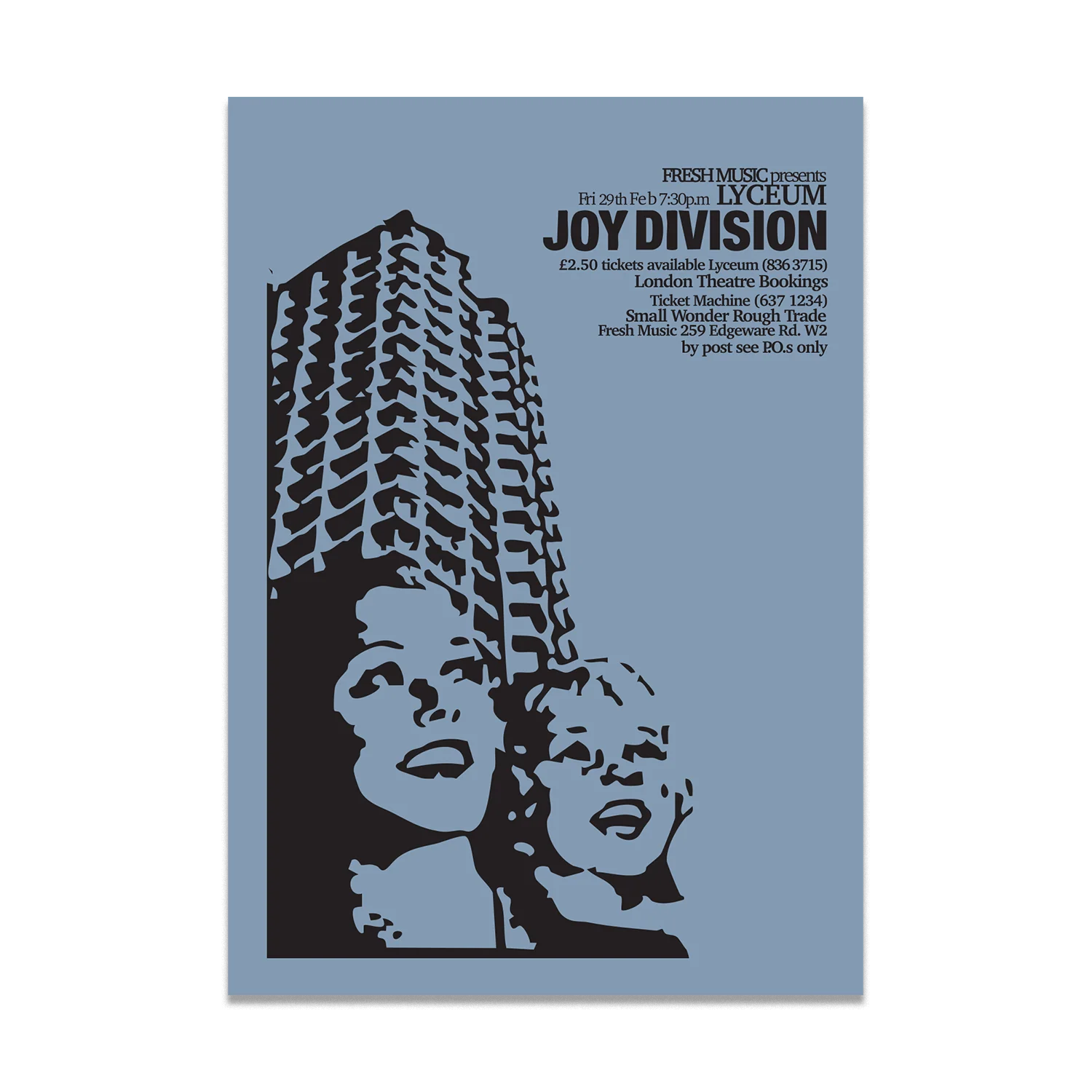 Joy Division Lyceum Print