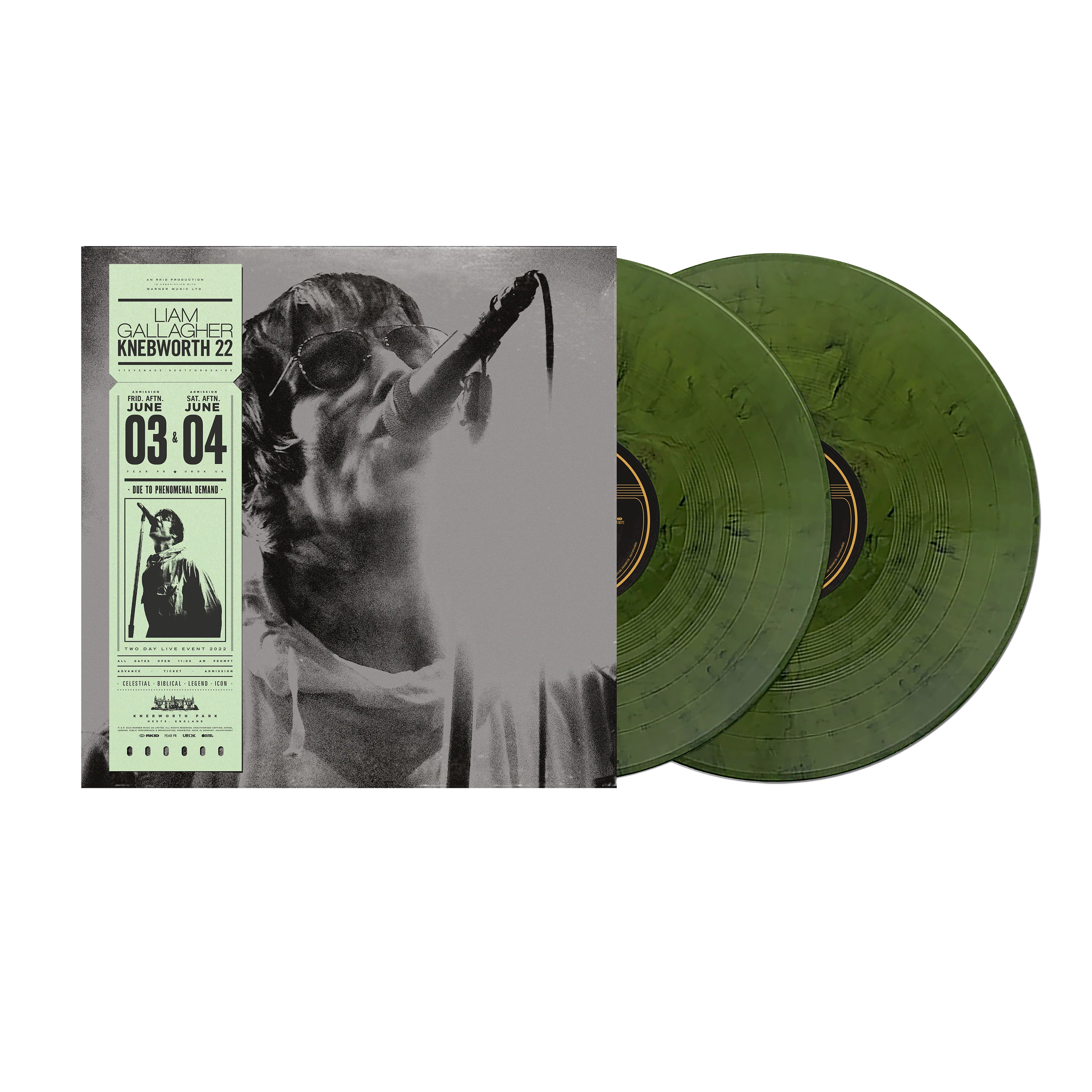 Knebworth 22 Exclusive Marble 2LP