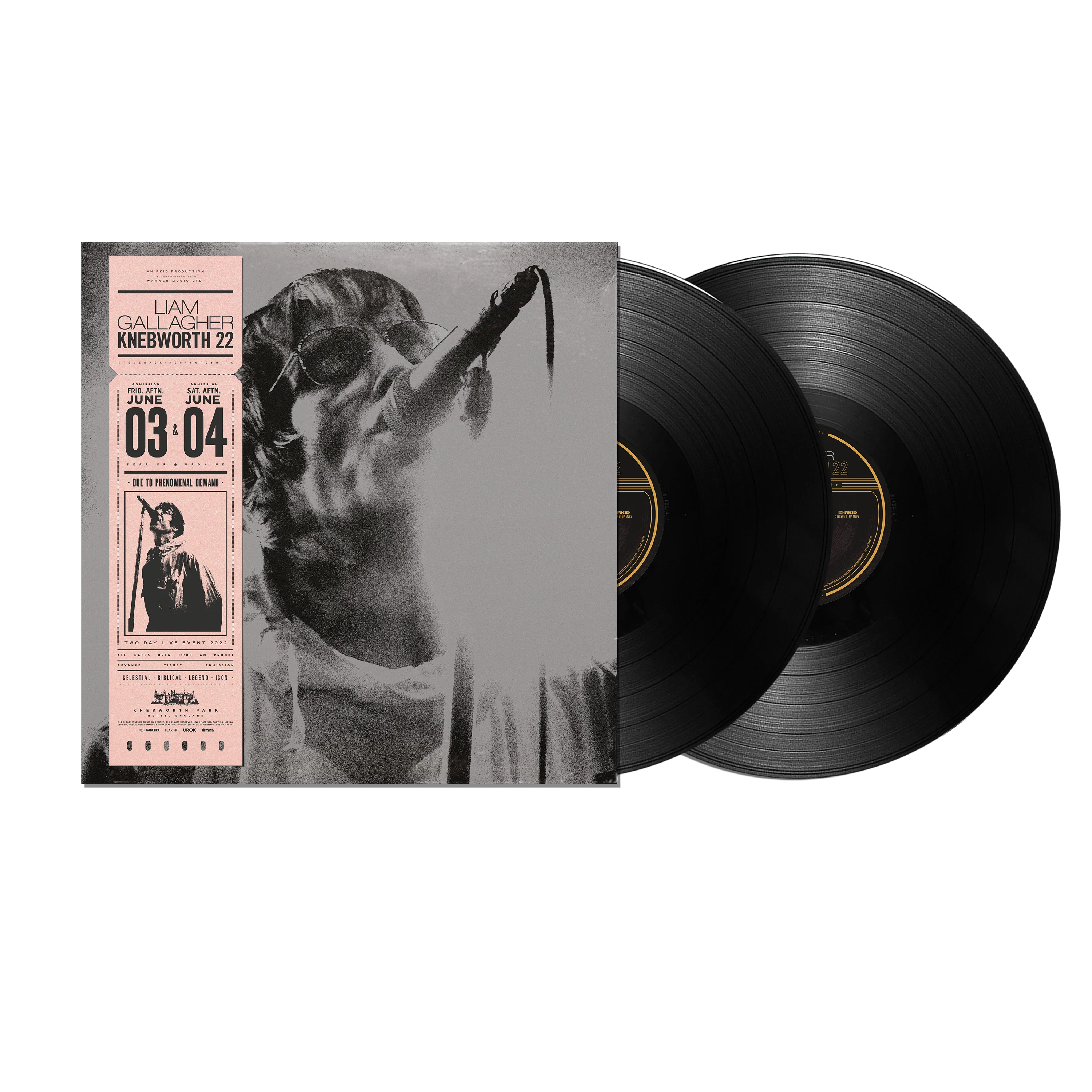 Knebworth 22 Standard 2LP