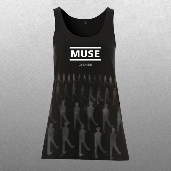 Ladies Drones Jumbo Black Vest