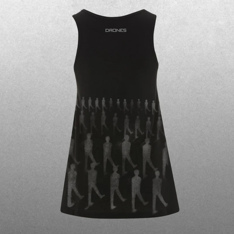 Ladies Drones Jumbo Black Vest - Image 2