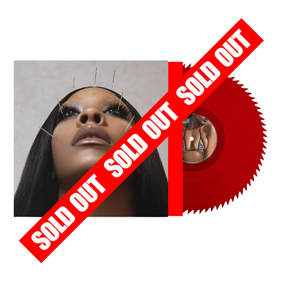 Lethal Red Saw Blade Vinyl