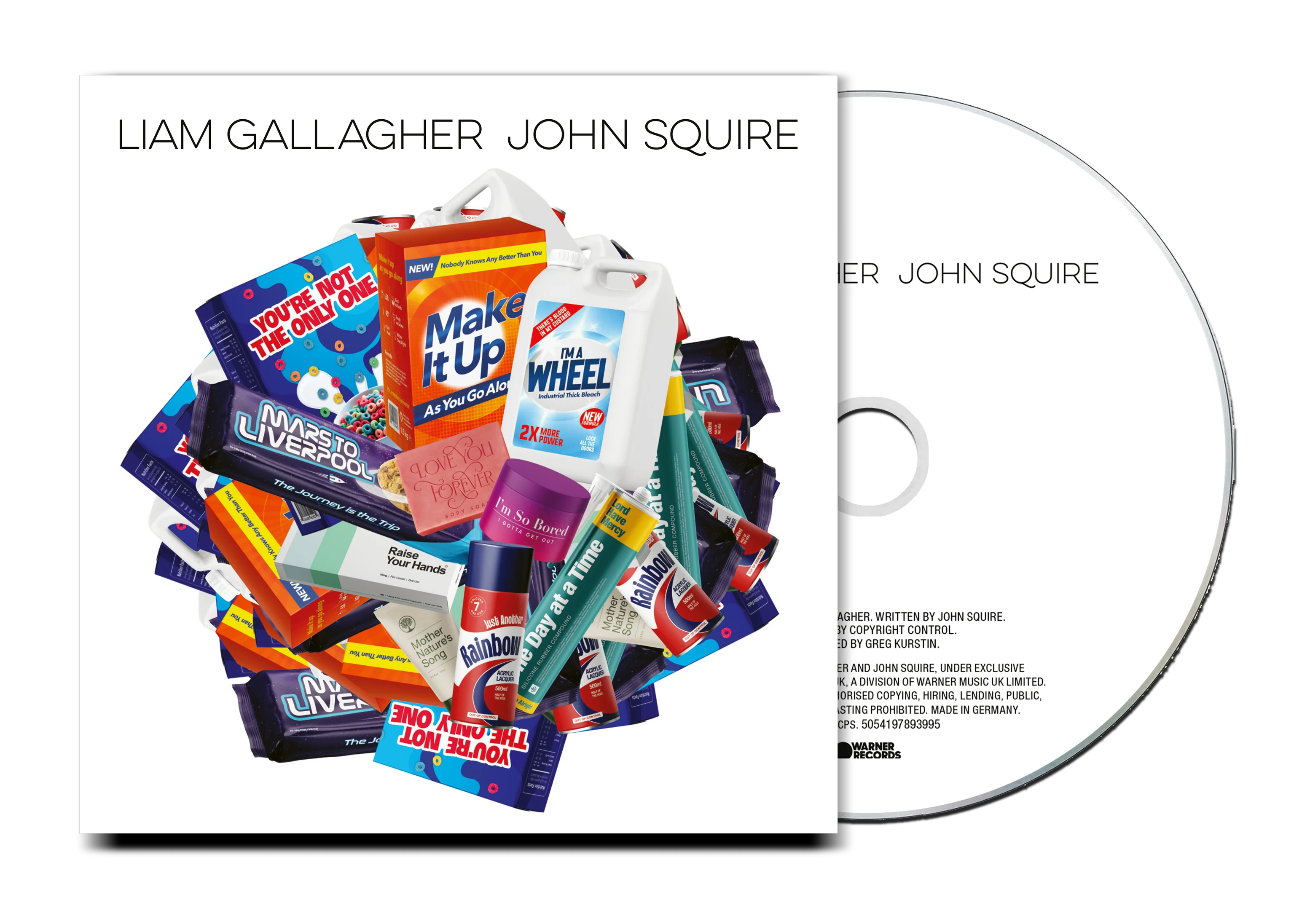 Liam Gallagher John Squire CD