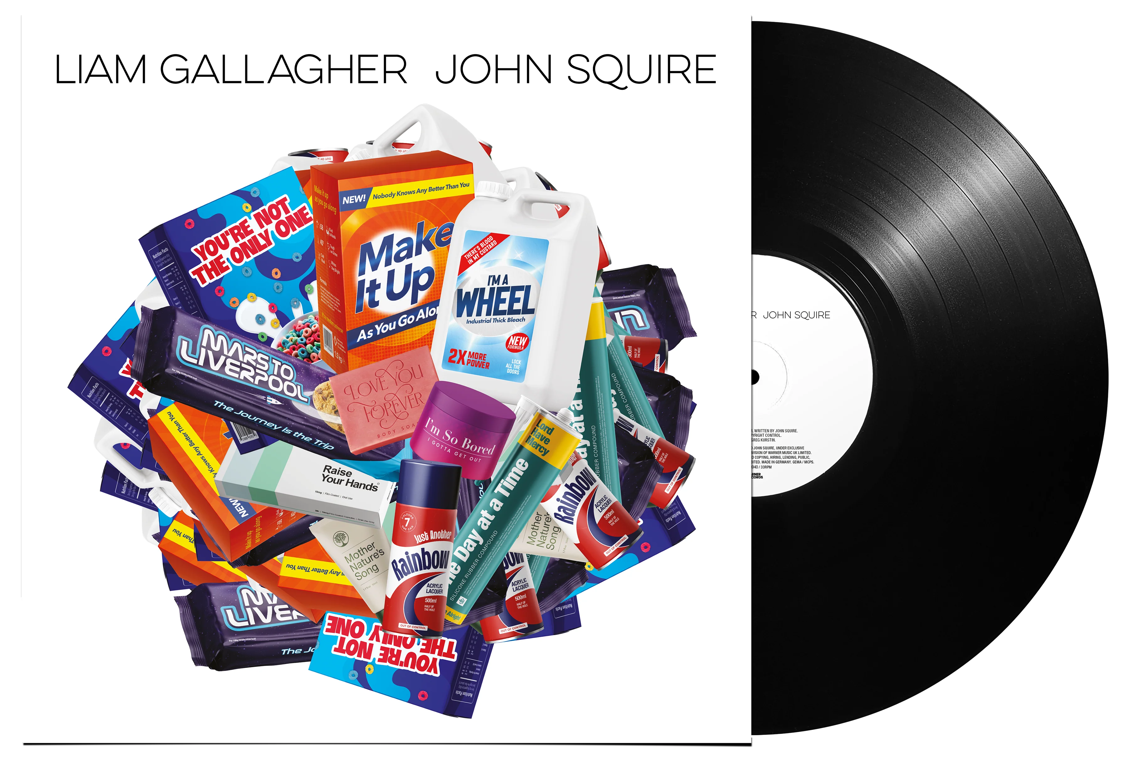 Liam Gallagher John Squire Standard Vinyl