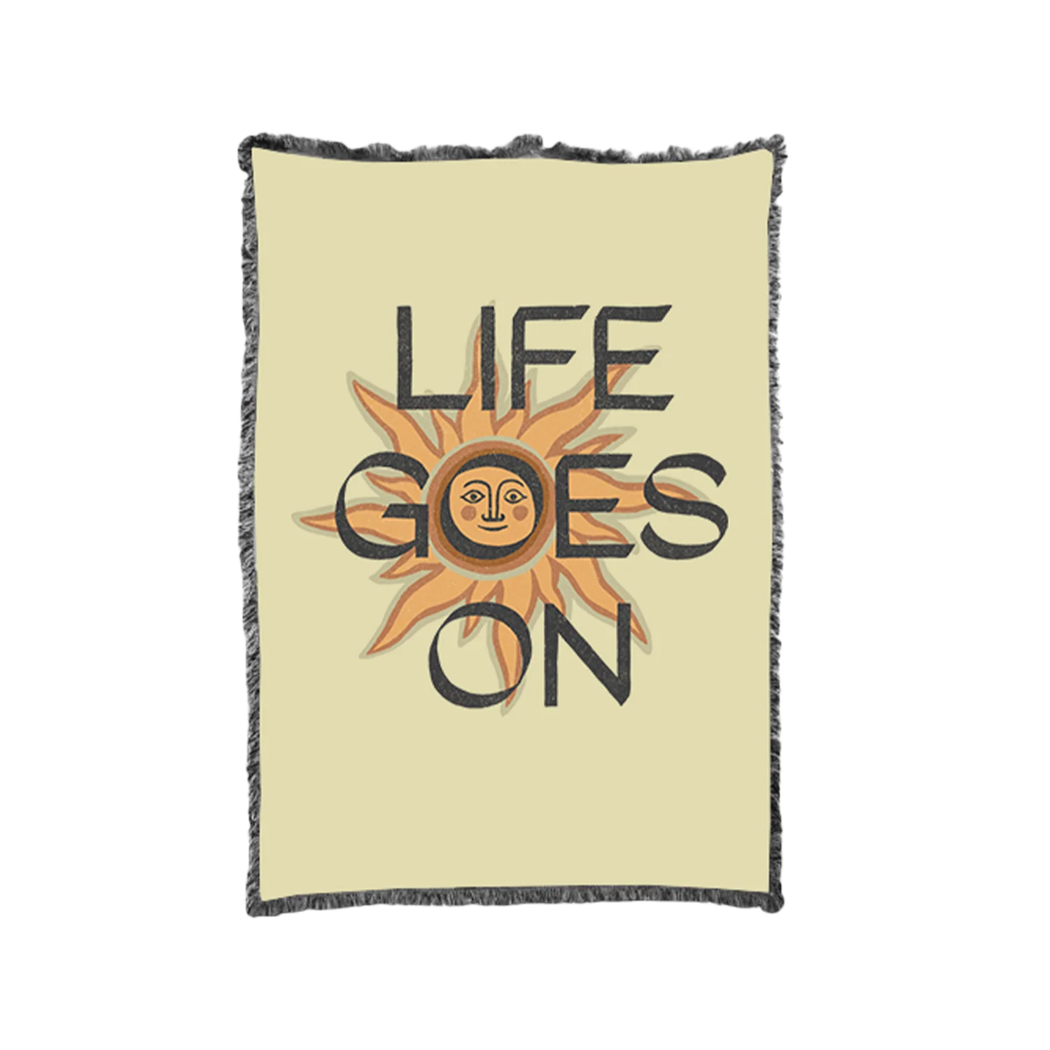 Life Goes On Picnic Blanket
