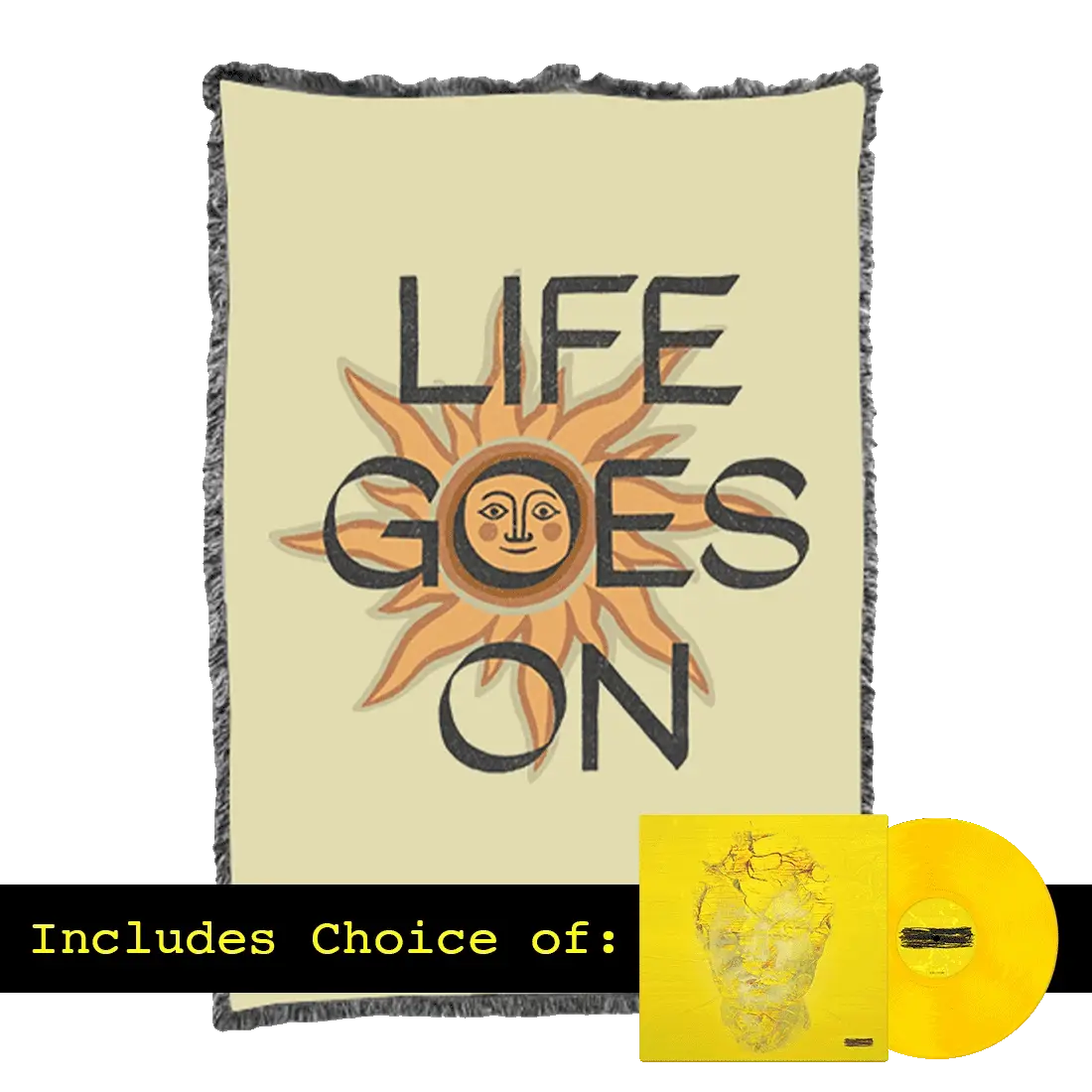 Life Goes On Picnic Blanket + Album Bundle