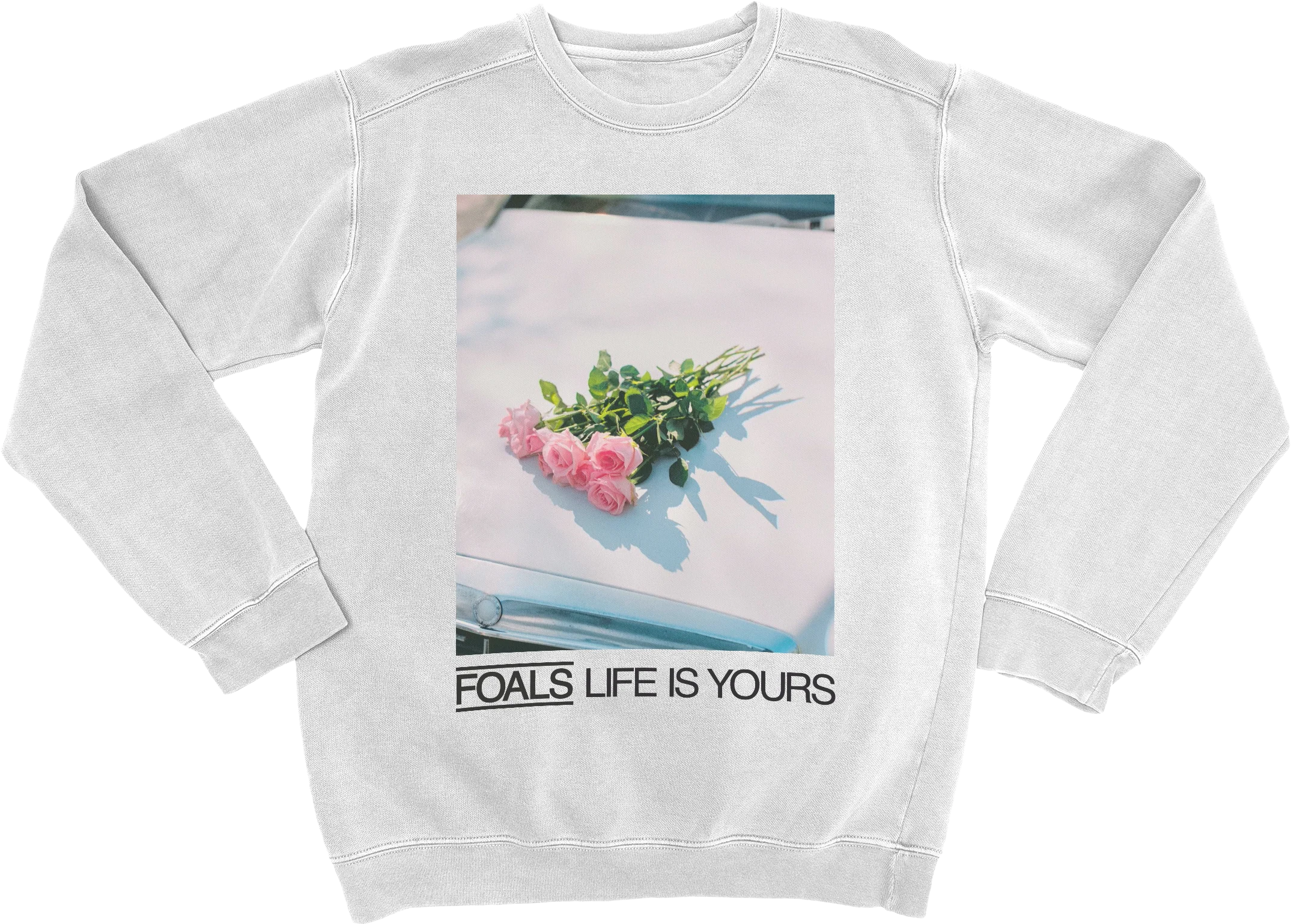LIFE IS YOURS Sweatshirt White
