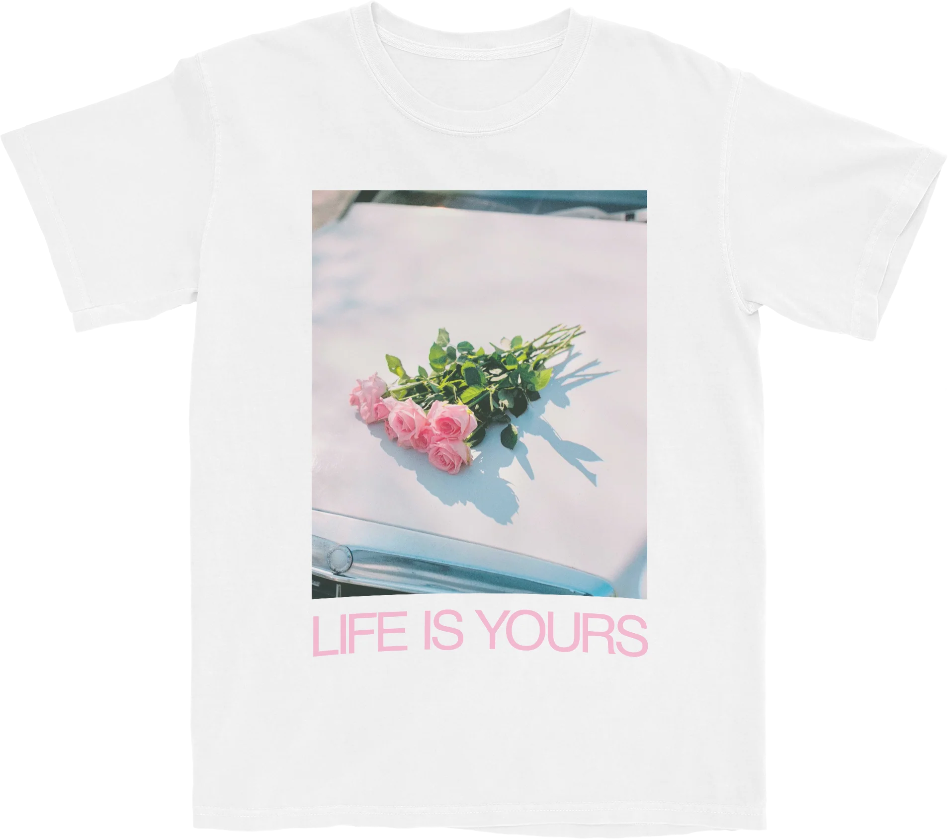 LIFE IS YOURS T-shirt White