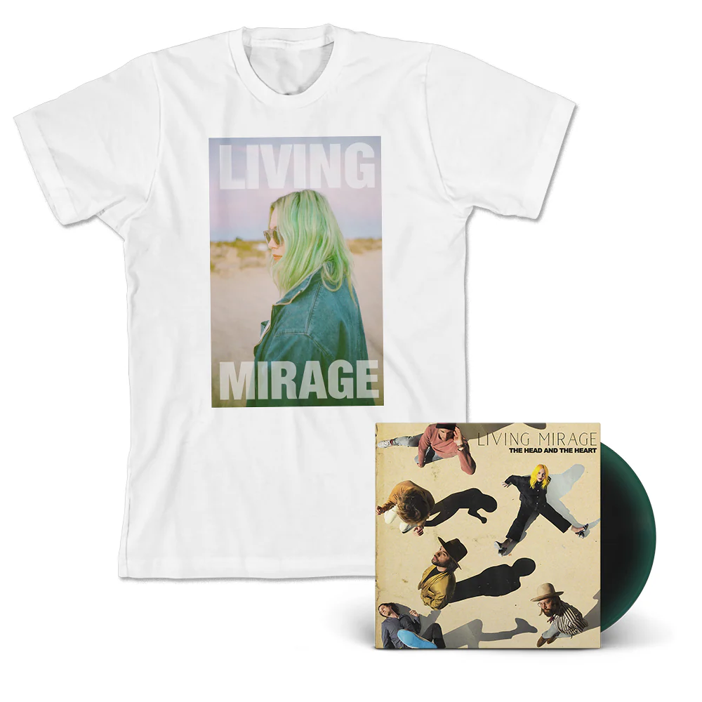 Living Mirage T-Shirt + Album Bundle (Limited Signed Booklet)