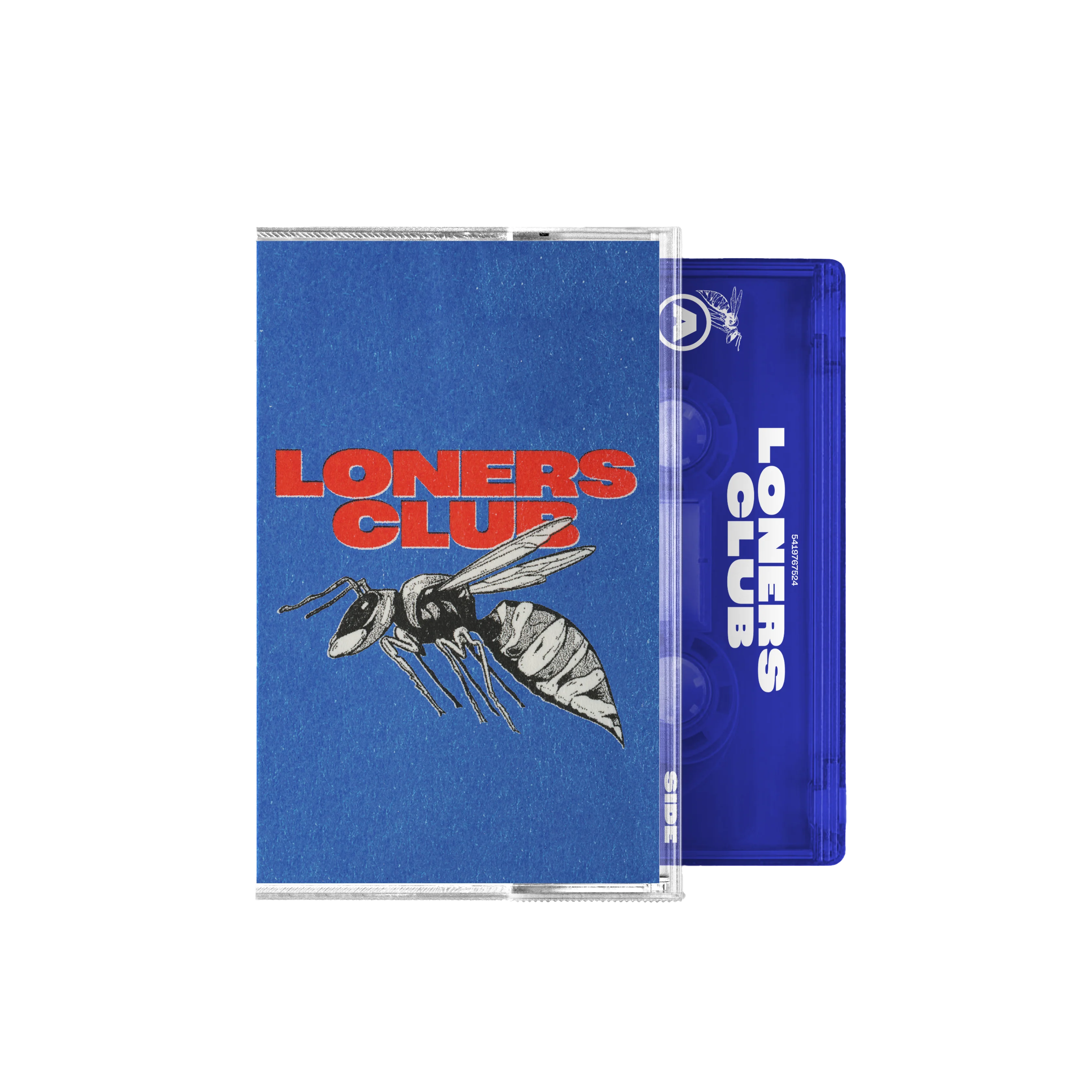 Loners Club Signed Blue Cassette