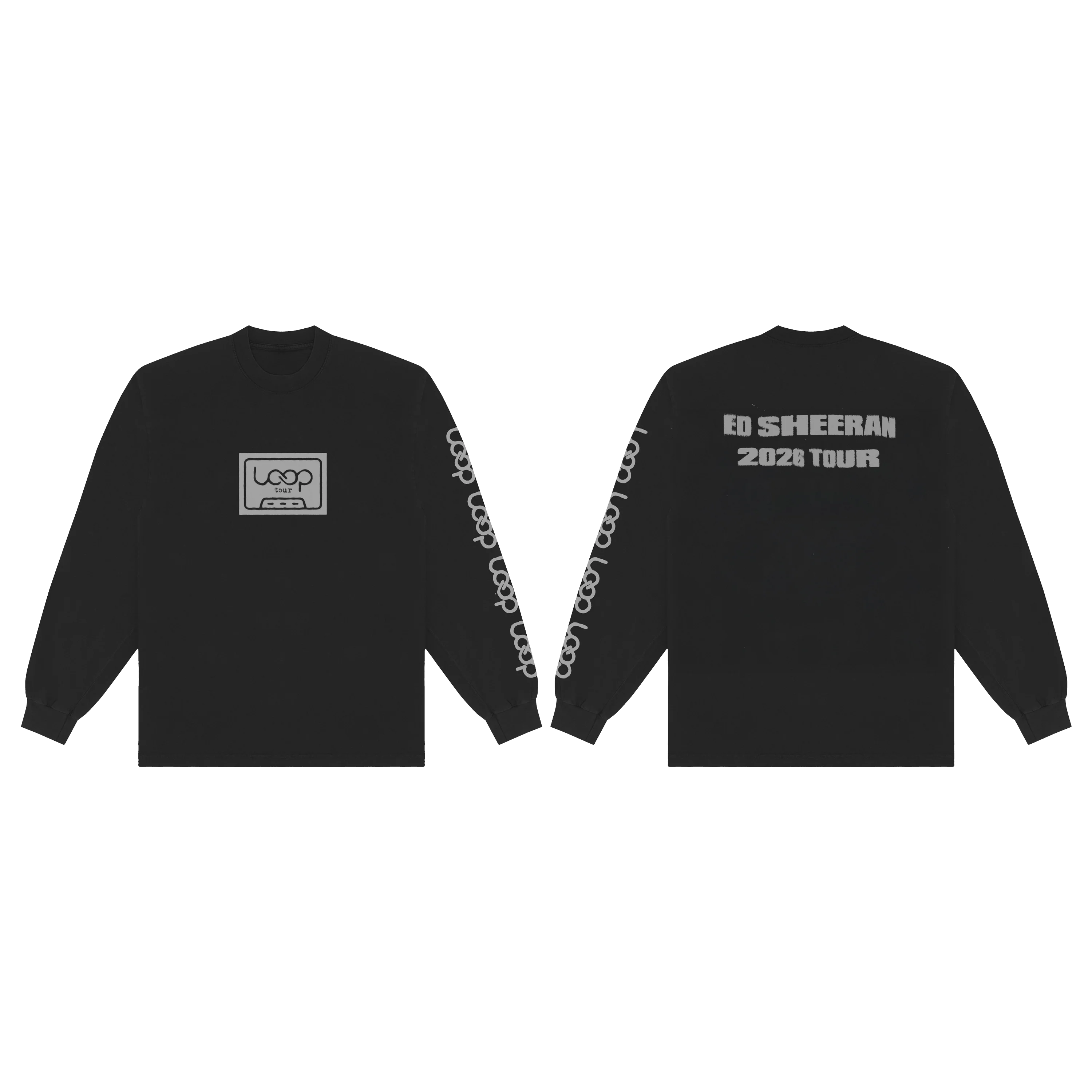 LOOP TOUR BLACK LONGSLEEVE