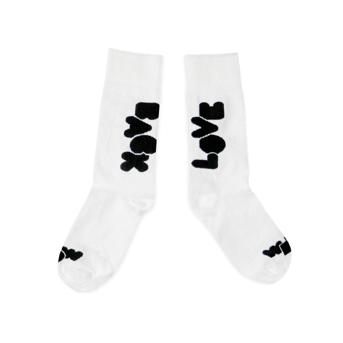 Love Back Crew Socks