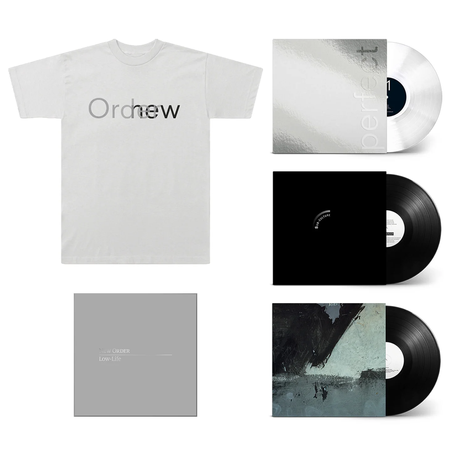 Low-Life Definitive Edition + Singles + White T-Shirt