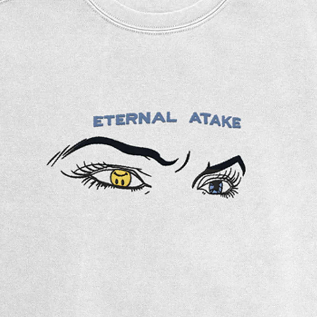 LUV Eternal Atake White Crewneck - Image 2