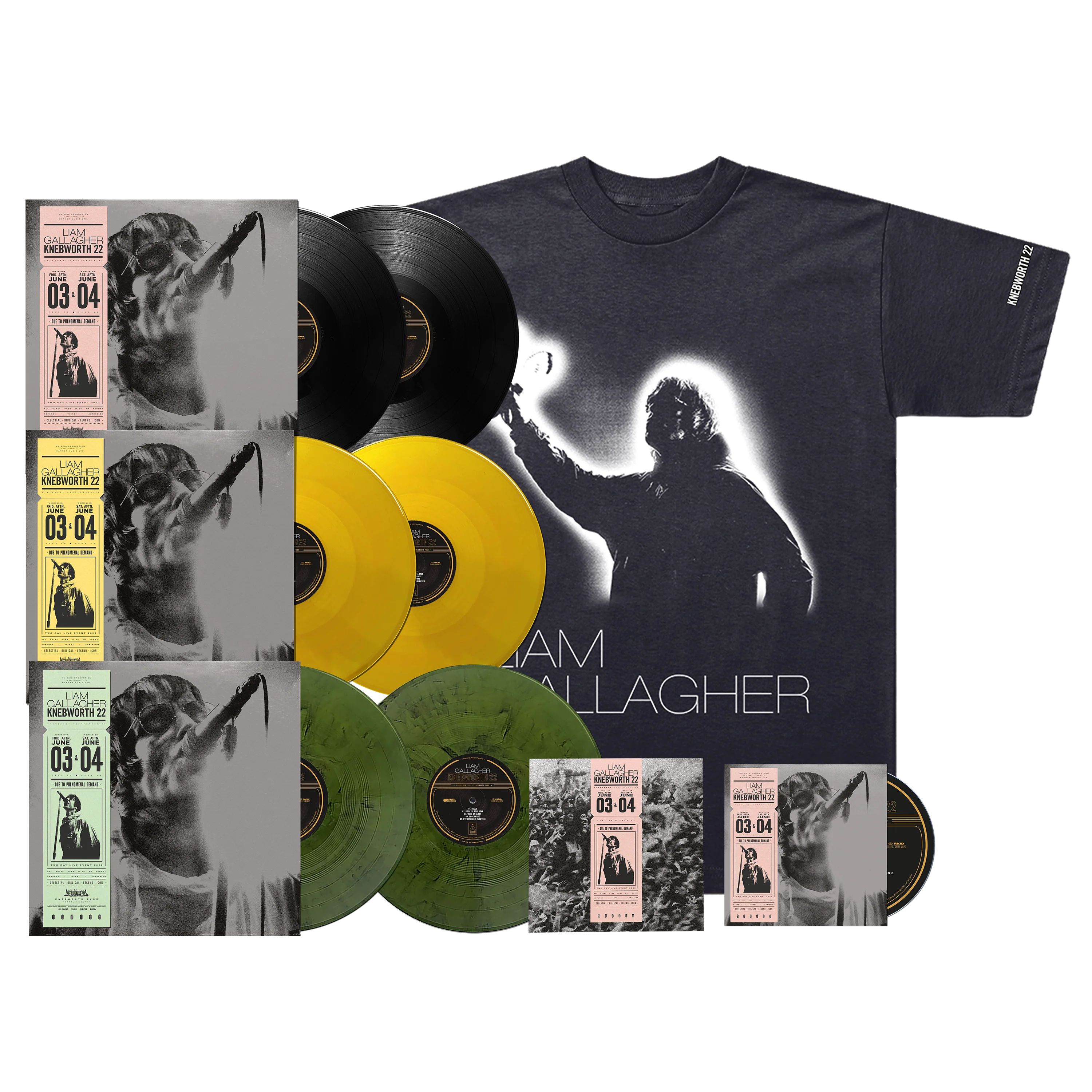 Maracas Navy T-Shirt + Album Bundle