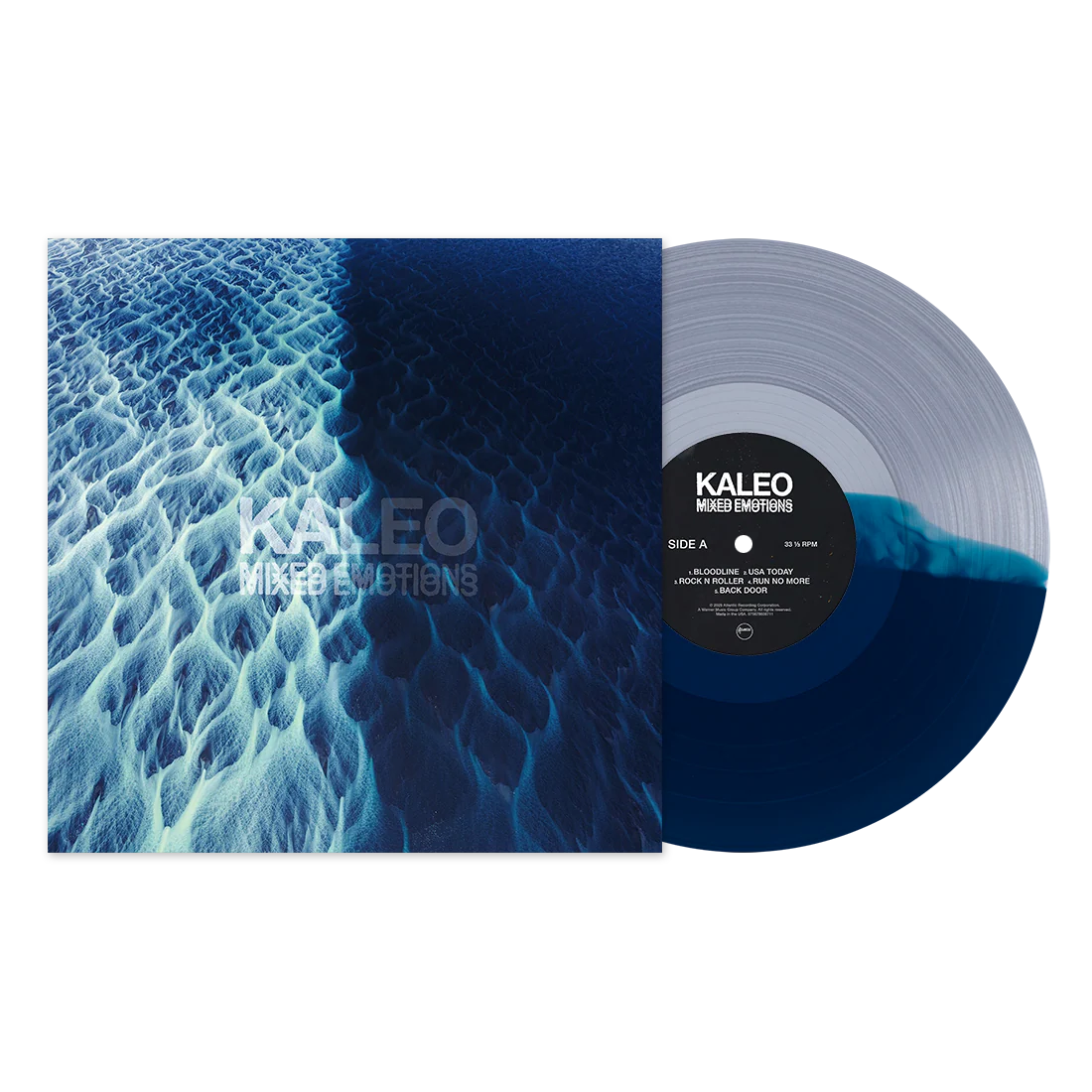 MIXED EMOTIONS VINYL (Blue & Clear Split Colored)