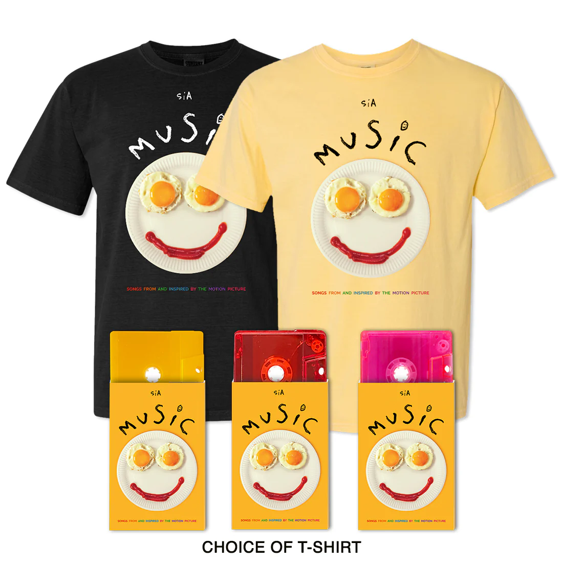 Music - Songs From And Inspired By The Motion Picture (Cassettes + T-Shirt)
