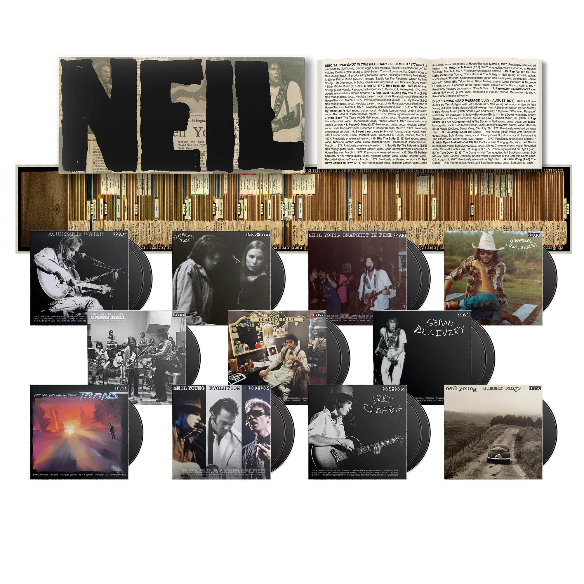 Neil Young: Archives Vol. III - 17 CD BOX SET - Image 2