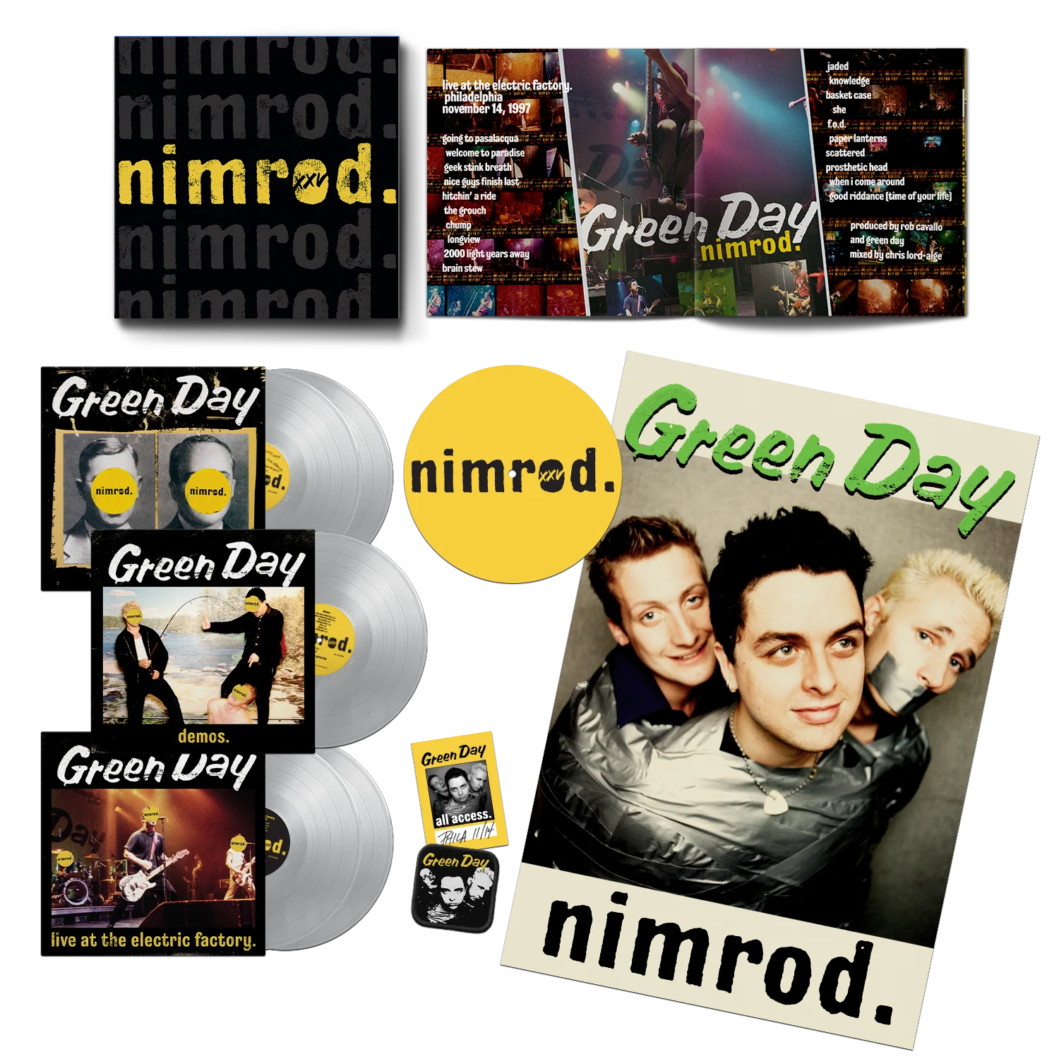 Nimrod XXV Limited Silver Vinyl 5LP