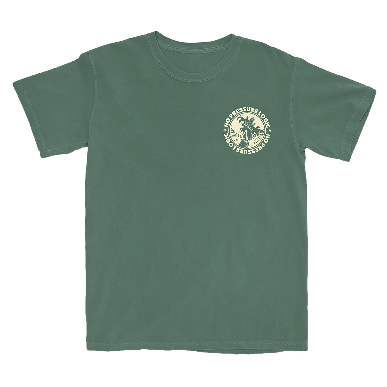 No Pressure Green Thalia T-Shirt - Image 2