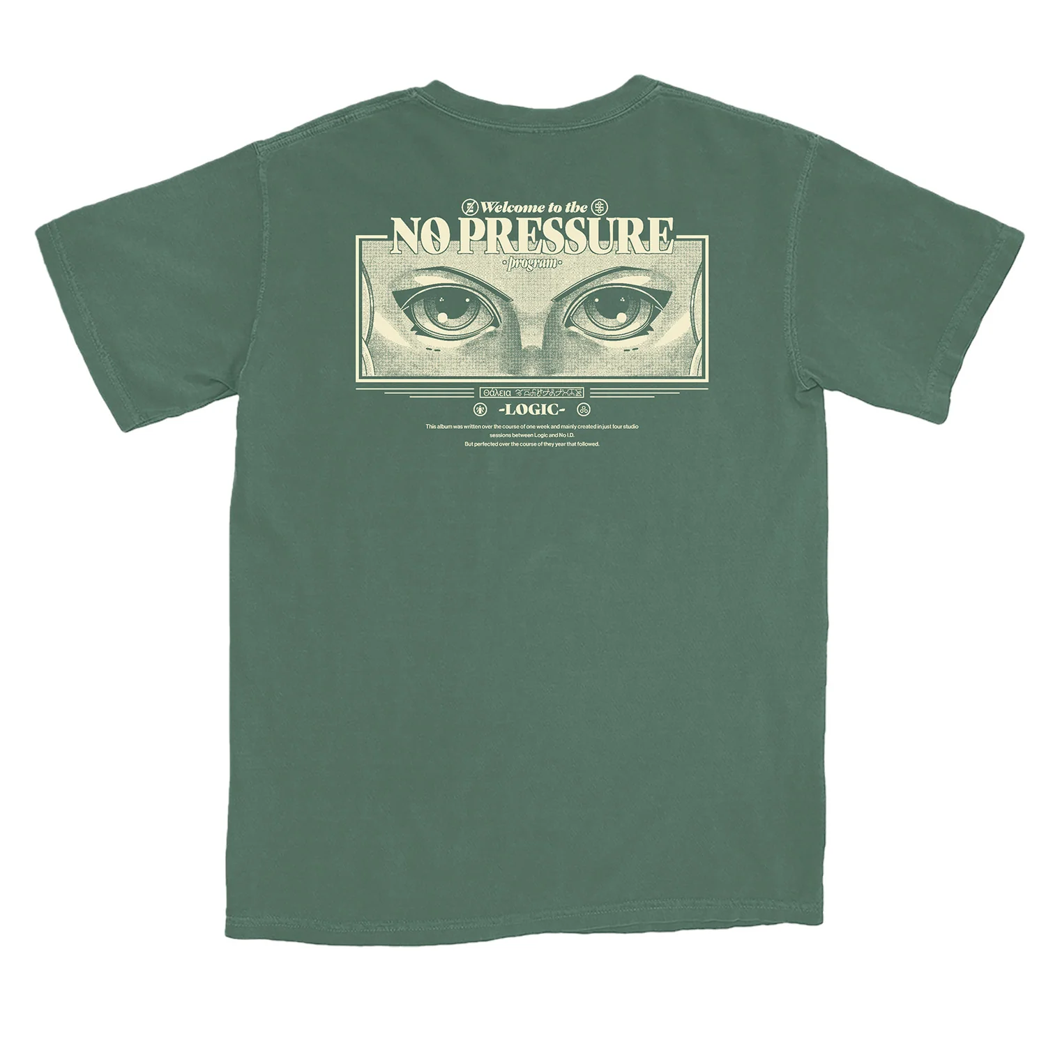 No Pressure Green Thalia T-Shirt - Image 3