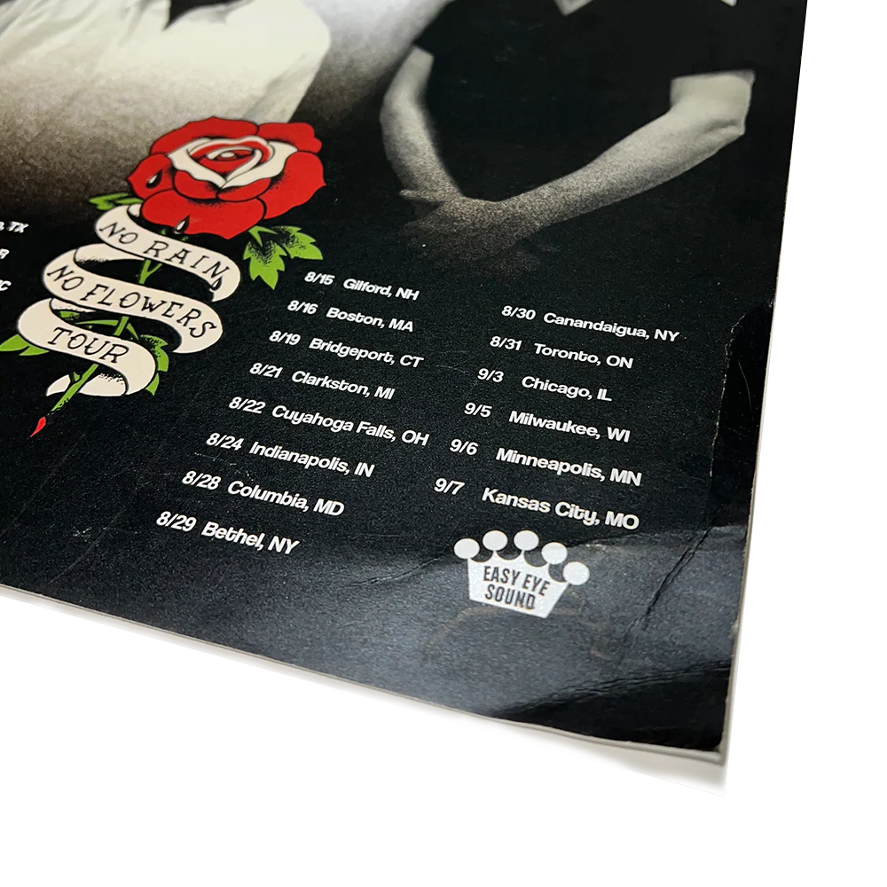 No Rain, No Flowers (Vinyl with Signed Poster) (Slight Cosmetic Damage) - Image 3
