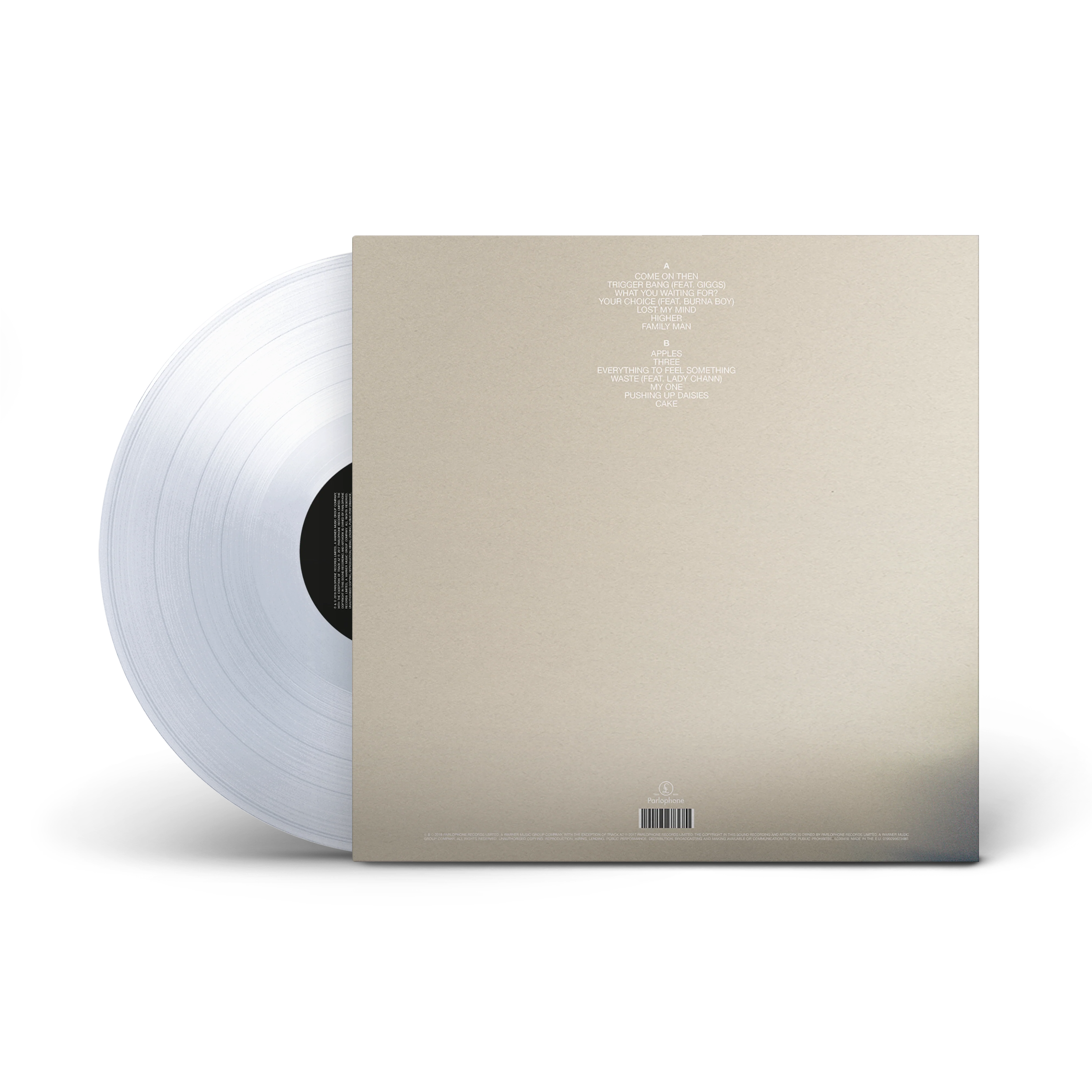 No Shame Crystal Clear Vinyl - Image 2
