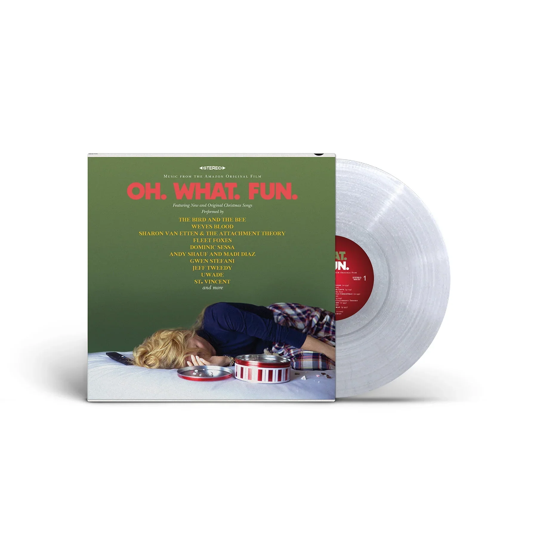 Oh. What. Fun. (Ultra Clear Glitter Vinyl)
