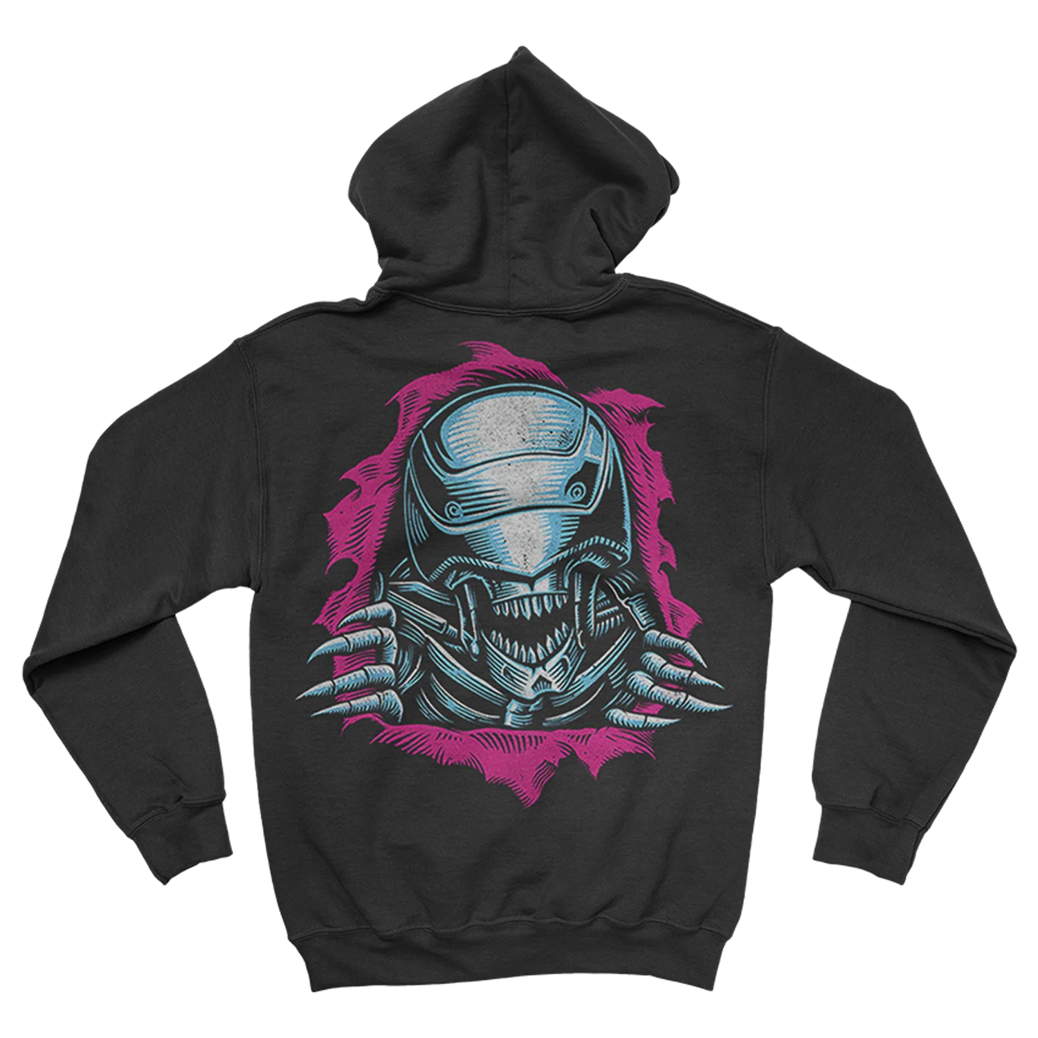 Peek A Boo Pullover Hoodie - Image 3