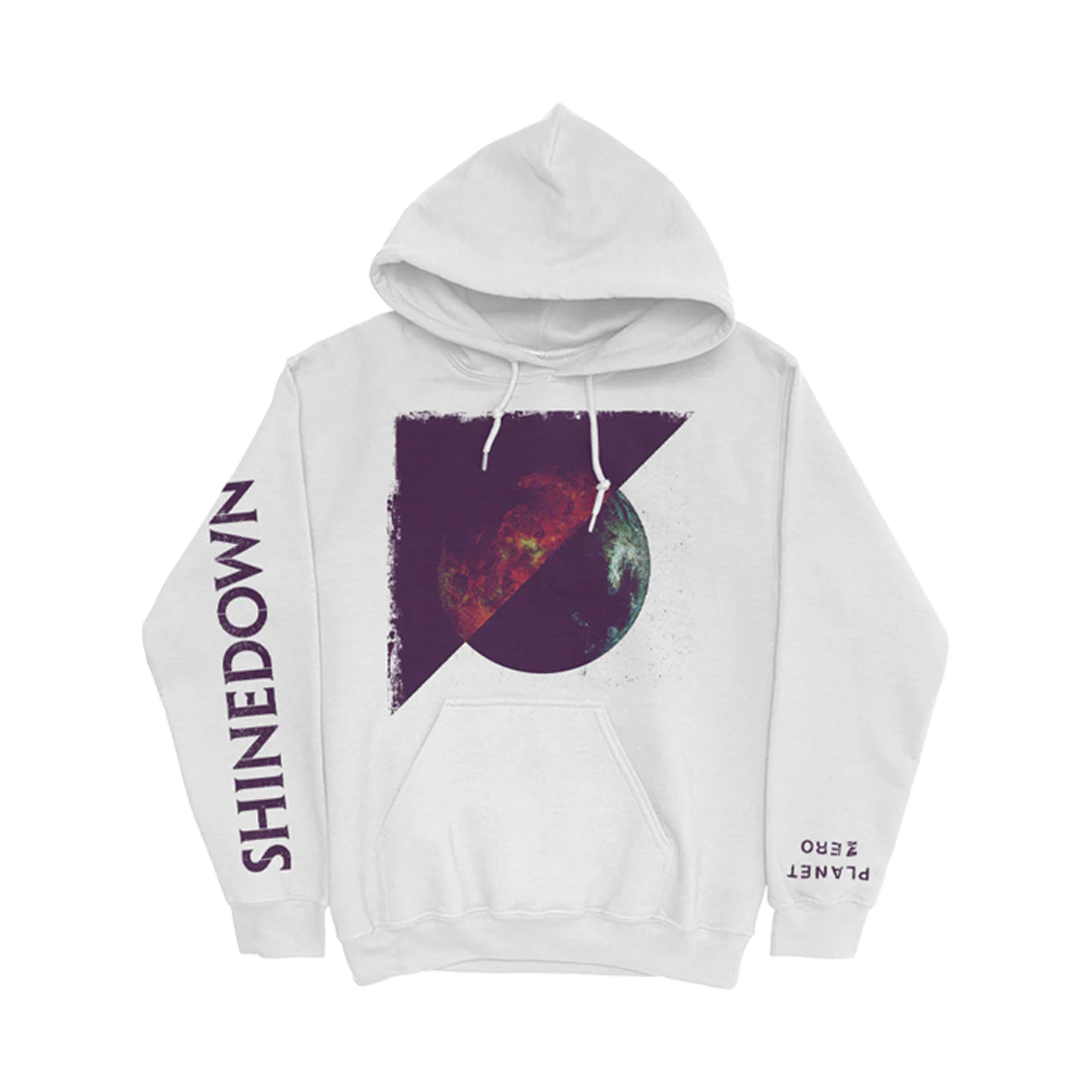 Planet Zero White Hoodie + CD - Image 4