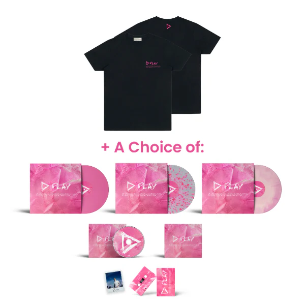 Play Black T-Shirt & Album Bundle & Signed Photo Print