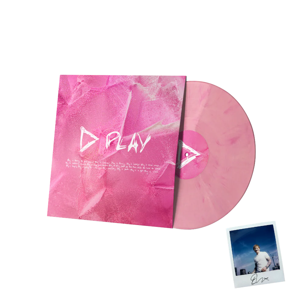 Play Pink & White LP (Exclusive) & Signed Photo Print