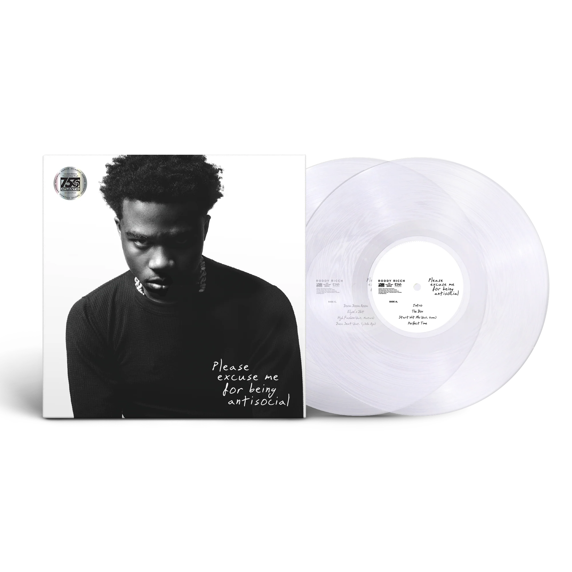 Please Excuse Me For Being Antisocial 2LP Clear Vinyl