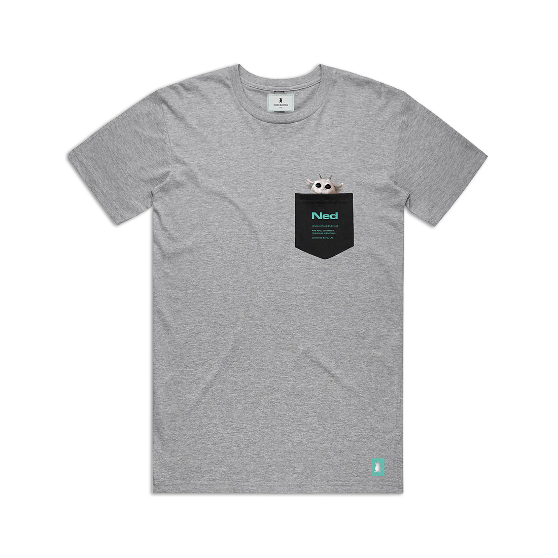 Pocket T-Shirt (Gray)