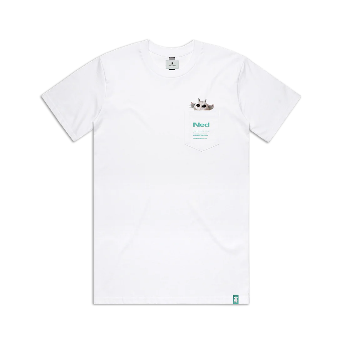 Pocket T-Shirt (White)