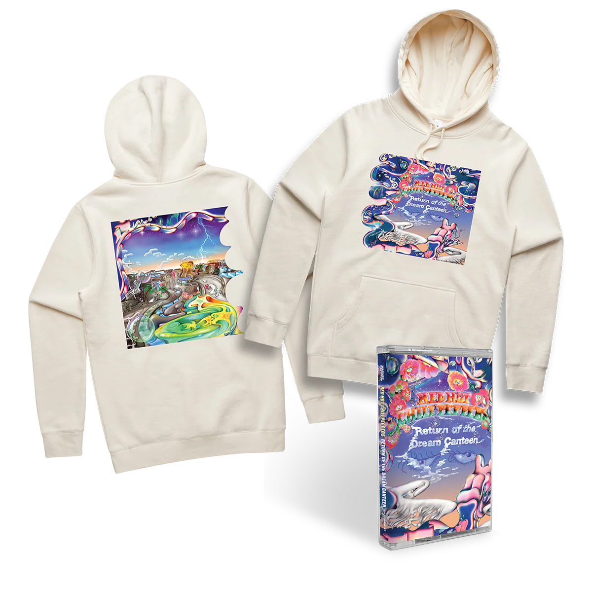 Return of the Dream Canteen Cassette + Hoodie Bundle