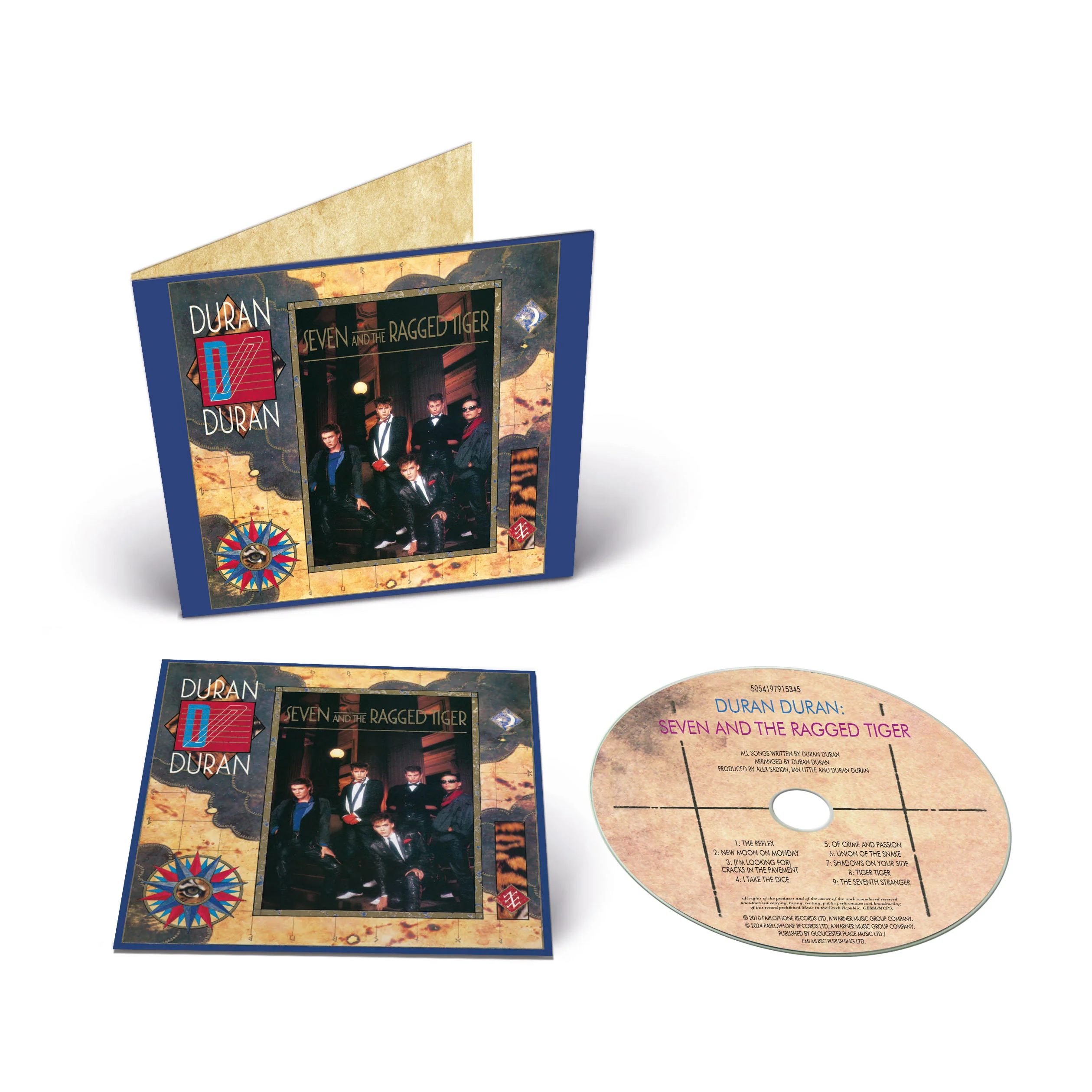 Seven and the Ragged Tiger CD