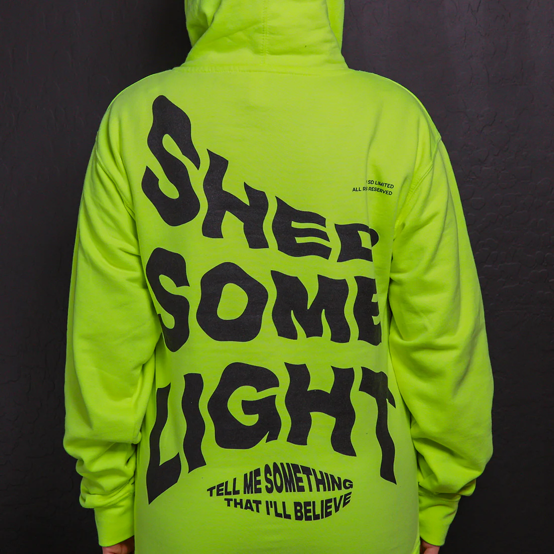 Shed Light Yellow Hoodie - Image 4